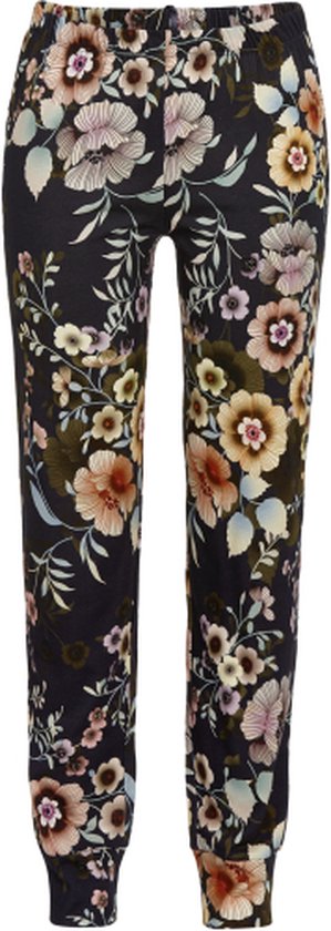Pantalon de pyjama Bloomy Fleurs minuit - Blauw - Taille - 38