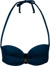 Sapph - Bikinitopje - Model: 'Riviera Bandeau Padded Wire' - Cosmo/Blauw - Maat 80D