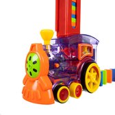 Puzzle Domino 82 pièces Avec Train Locomotif - Dominos - Train Toys - Transparent