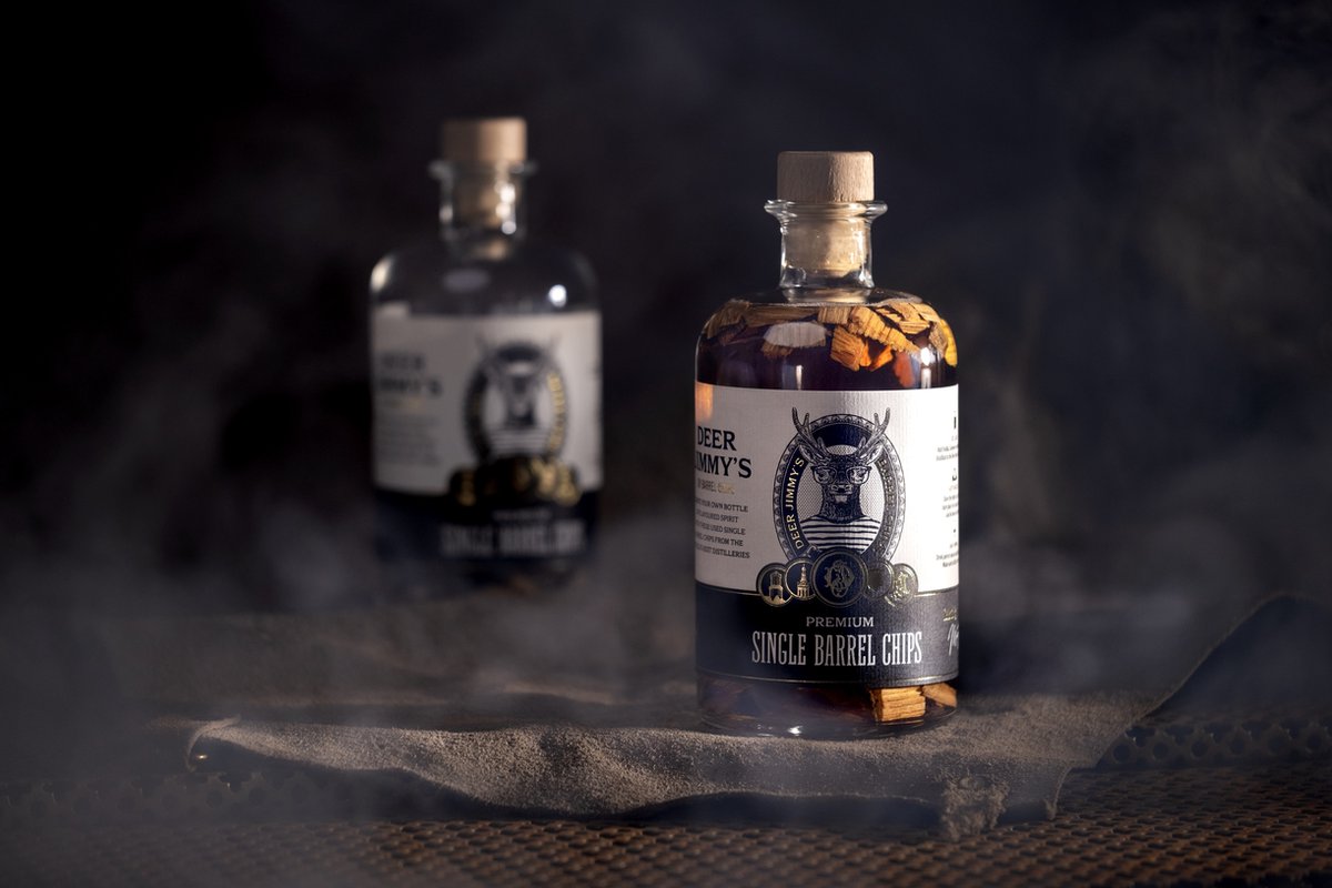 thumbnail: Deer Jimmy's DIY Whisky Set - Cadeau Voor Whiskyliefhebbers Met Vathoutsnippers