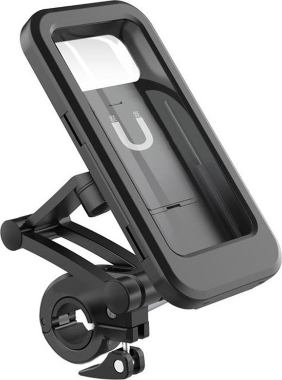 EJC Products Telefoonhouder - Fiets - Motor - Scooter - Waterdicht - Verstelbaar - Fietshouder - Motorhouder - Scooterhouder - Voor Smartphone - Gsm Houder - Universeel - Accessoires