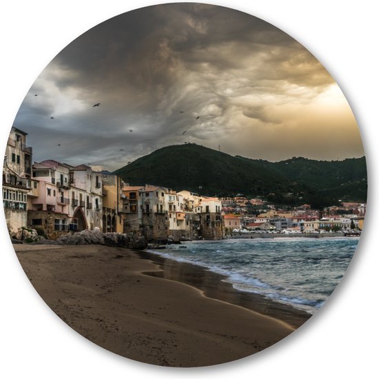 Gouden Uren in Cefalù - Wandcirkel Forex