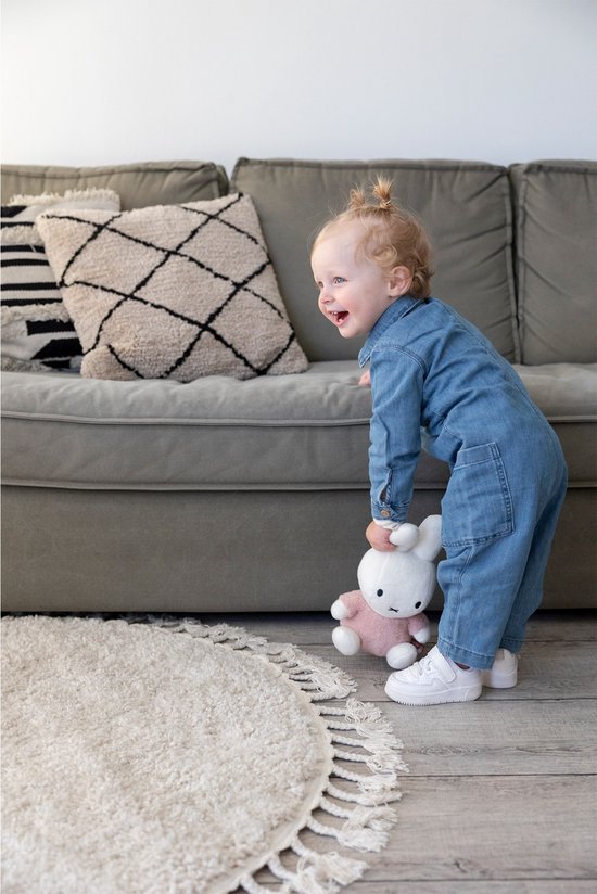 Nijntje Knuffel Fluffy Roze - 25 cm van Merkloos — afbeelding 5