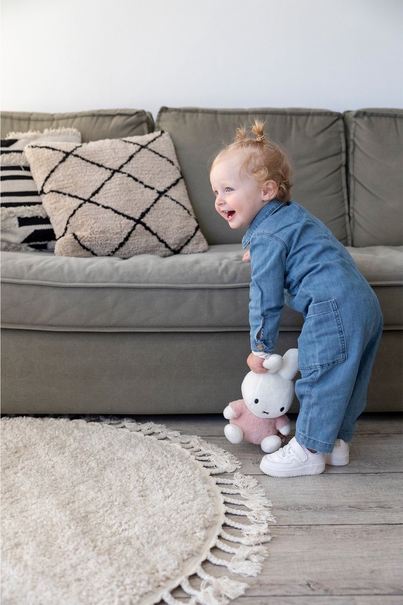 Nijntje Knuffel Fluffy Roze - 25 cm — afbeelding 6