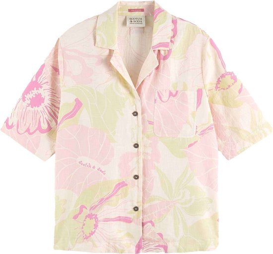 Scotch & Soda - Top Camp Roze - Vrouwen - Maat 38