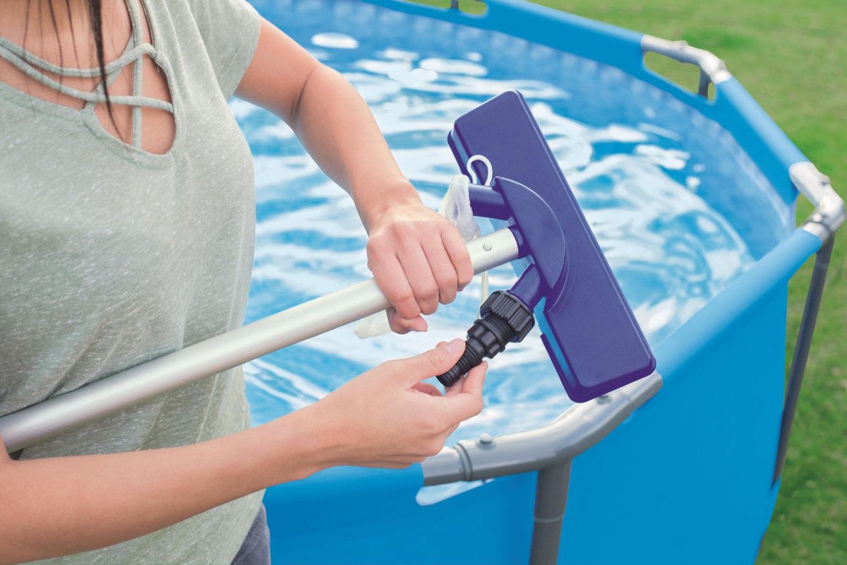 Bestway Flowclear onderhoudsset voor bovengrondse zwembaden - Deluxe