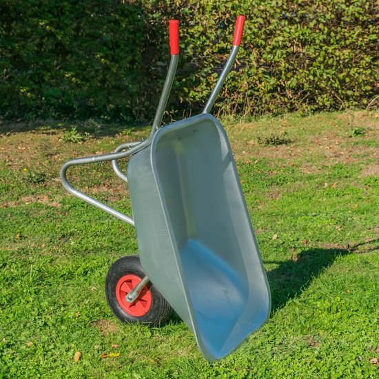 Kruiwagen - Verzinkt Staal - 65 Liter - 80KG van DeWalt — afbeelding 3