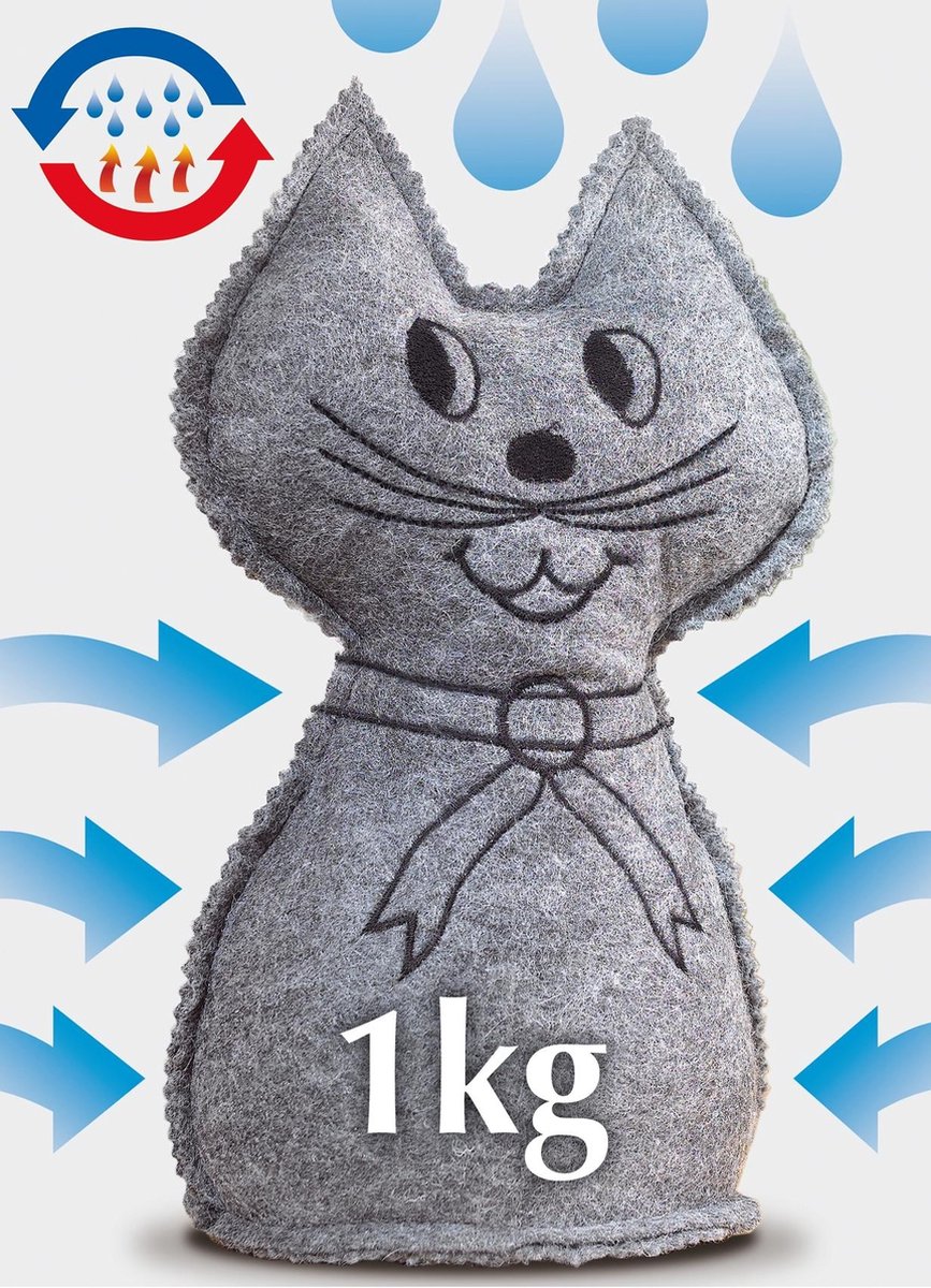 Kamerontvochtiger kat