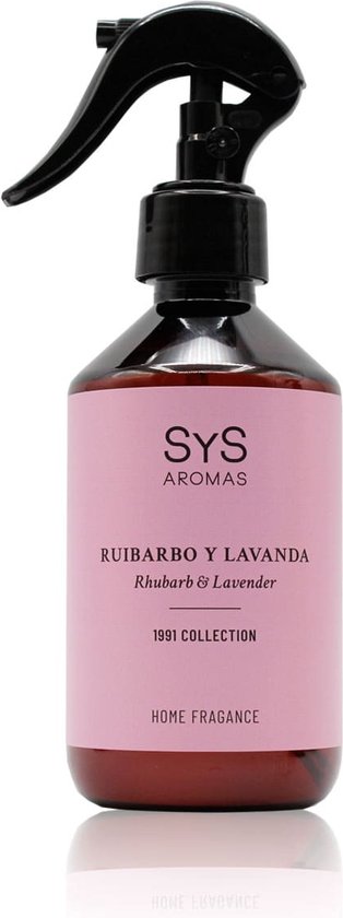 Spray Parfumé SYS - Rhubarbe & Lavande - 300ML