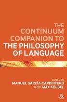 Continuum Companion To The Philosophy Of Language