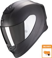 Scorpion Exo-R1 Evo Carbon Air Solid Mat Zwart Integraalhelm XS