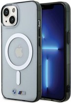 BMW M Back Case (MagSafe Compatible) - Geschikt voor Apple iPhone 15 (6.1") - Transparant