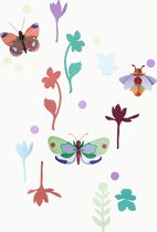 Vlinders en insecten - wall art - Winged Medley - Studio Roof