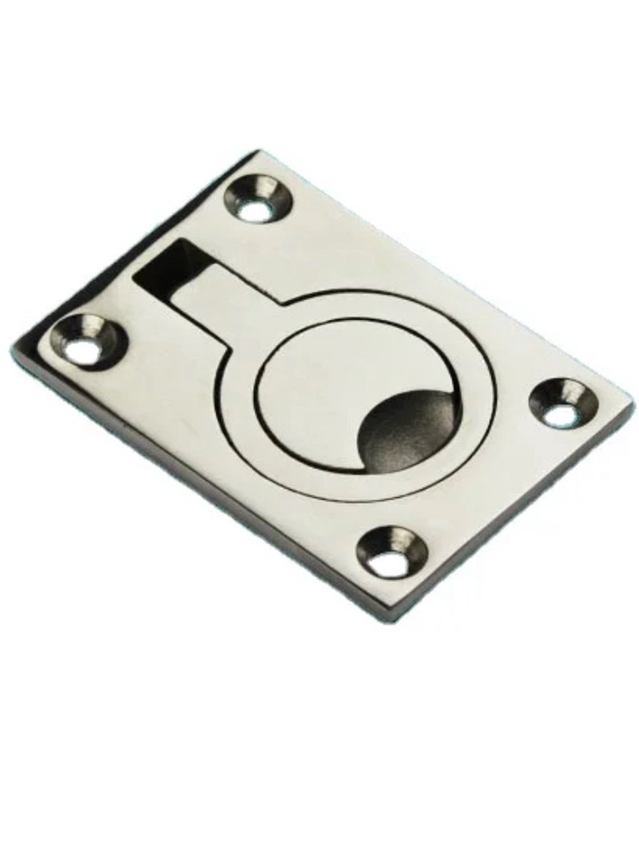luikringen RVS mat 63x44 mm