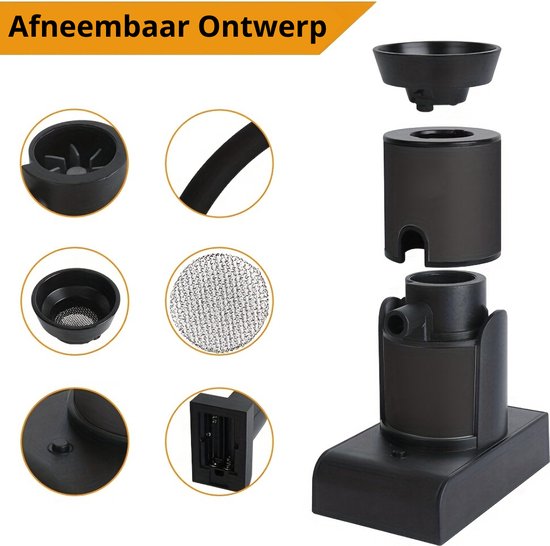 Rookpistool - Smoking Gun - Foodsmoker - Rookapparaat - Rookstolp - Whiskey Smoker - Cocktail smoker - Zilver - Klein van Forged in Fire — afbeelding 2