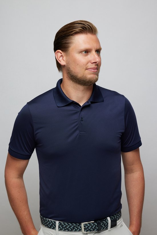 Real Ace Polo Regular Fit Navy Blue size S