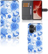 Hoesje voor OnePlus Nord 3 Flowers Blue