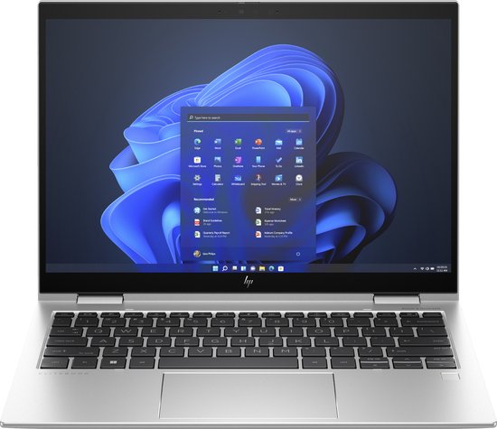 HP Elite x360 830 G10 Intel® Core™ i7 i7-1355U Hybride (2-in-1) 33,8 cm (13.3") Touchscreen WUXGA 16 GB LPDDR5-SDRAM 512 GB SSD Wi-Fi 6E (802.11ax) Windows 11 Pro Zilver