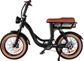 EB8 Fatbike E-bike 250Watt 25 km/u 20” Banden – 7 Versnellingen Bruin