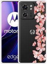 Cazy Hoesje geschikt voor Motorola Edge 40 Flower Branch