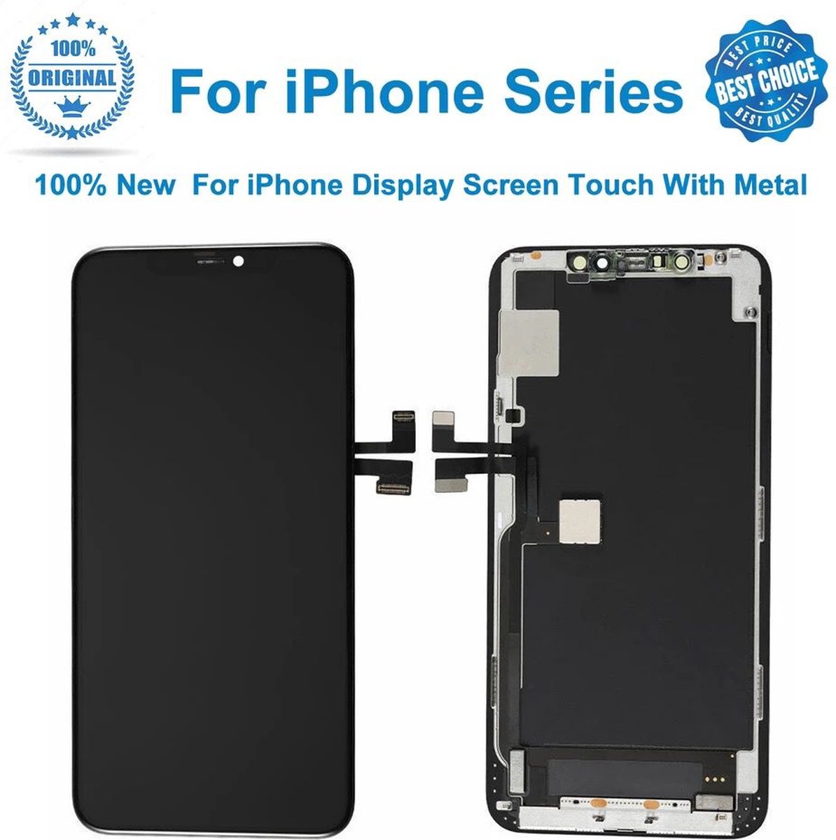 iPhone 14 Pro LCD Display+ Touchscreen-OEM Kwaliteit-Zwart Vervang ...