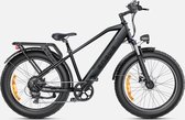 Bol.com E26 Fatbike E-bike 250 Watt motorvermogen topsnelheid 25 km/u 26X4.0’’ banden kilometerstand 120 KM 7 versnellingen aanbieding