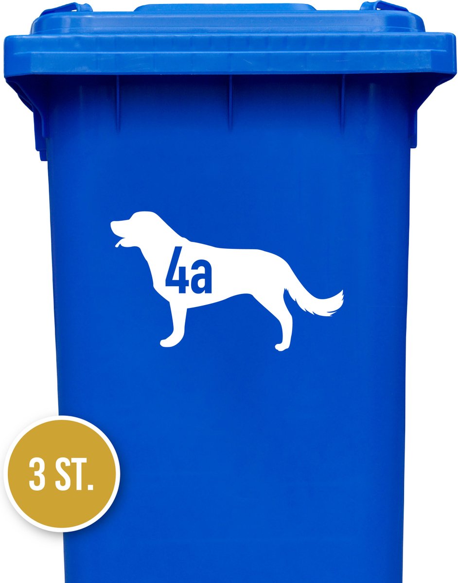 Container sticker - klikostickers - kliko sticker voordeelset - 3 stuks ...
