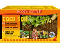 Sera Reptil Coco Soil - Terrariumhumus van kokosvezels - 1 blok voor 8 liter