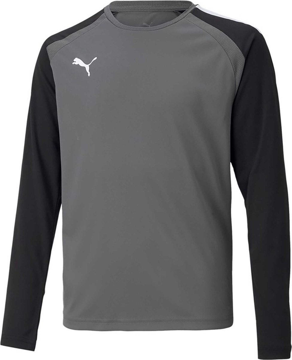 Puma Teampacer Keepershirt Lange Mouw Kinderen - Grijs / Zwart | Maat: 116