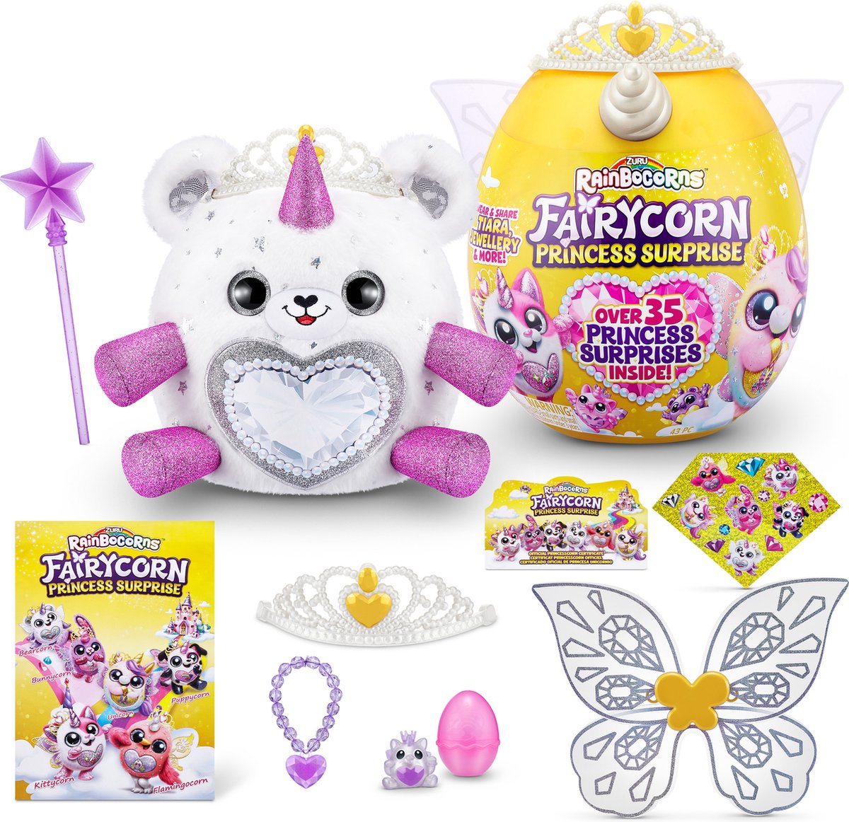 ZURU - Rainbocorns - Fairycorn Princess Surprise - 30cm - Gemmie