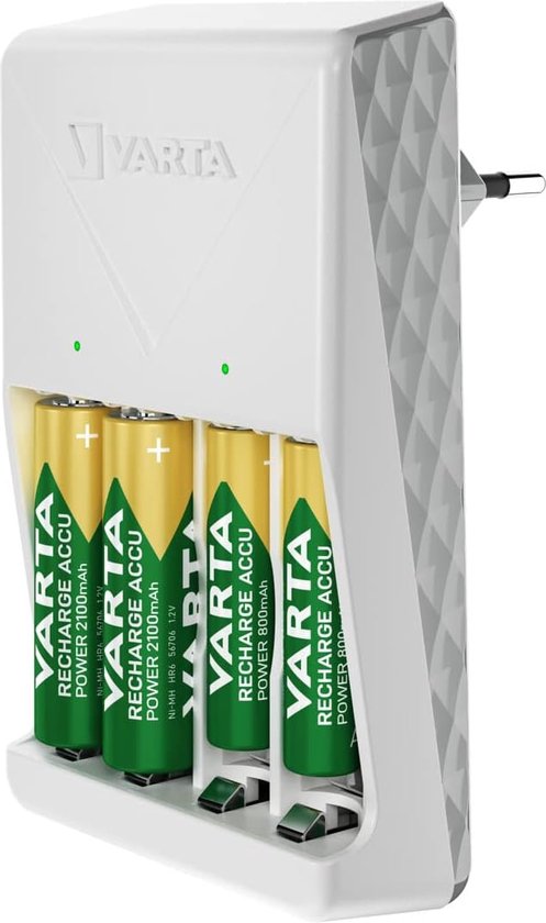 Varta Mini chargeur pour 2 piles rechargeables AAA 800 mAh