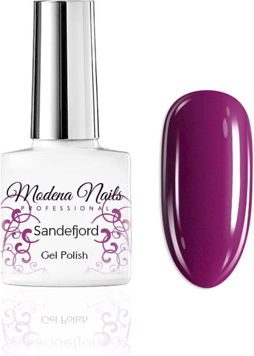 Modena Nails Gellak Autumn/Winter - Sandefjord 7,3ml. - Paars - Glanzend - Gel nagellak - Gel nagellak
