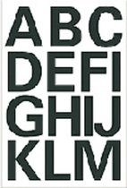 Etiket herma 4167 25mm letters a-z zwart | Blister a 2 vel | 10 stuks