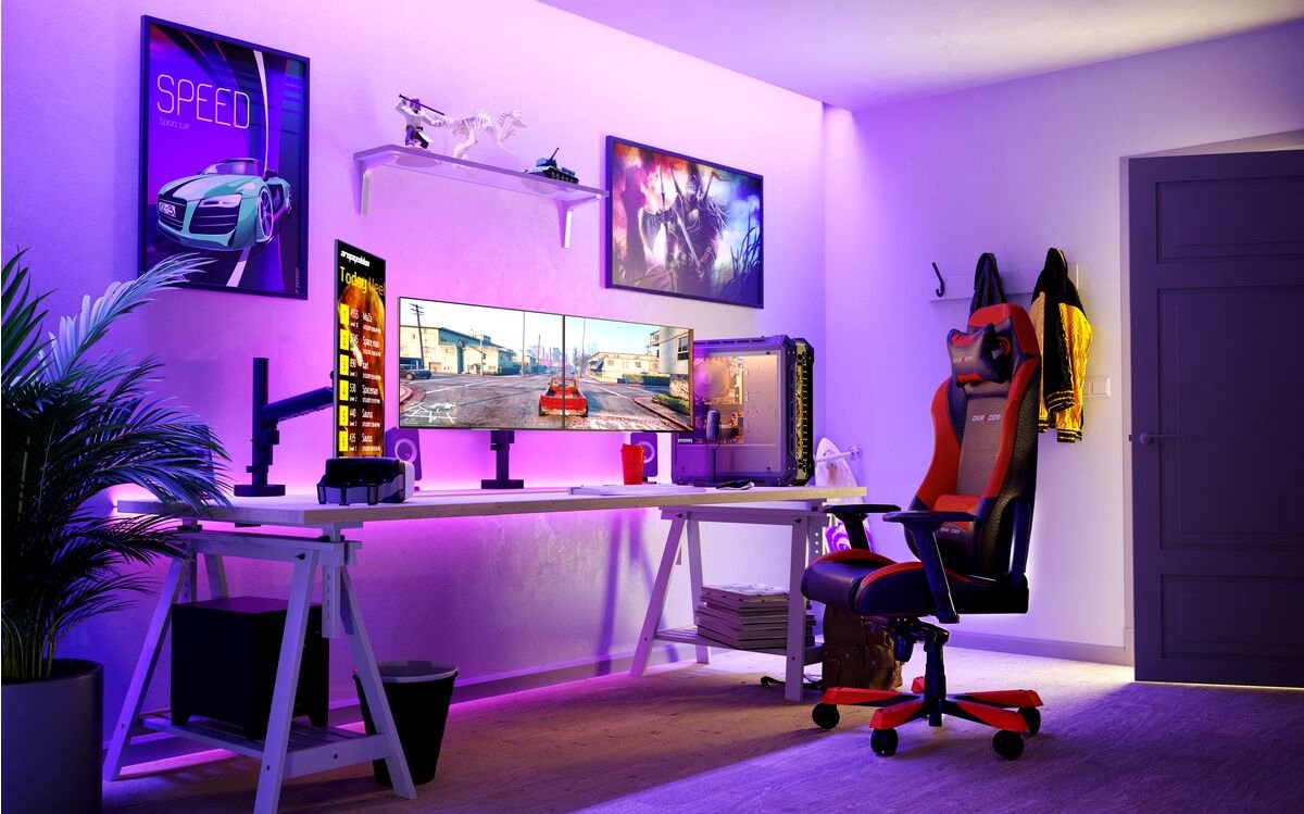 Vogel's MOMO 2237 Monitor arm Motion voor twee monitoren (zwart) thumbnail 5