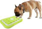 AFP Interactives Sokudo Puzzel - Hondenpuzzel - Hondenspeelgoed - Intelligentie speelgoed - Groen/Wit