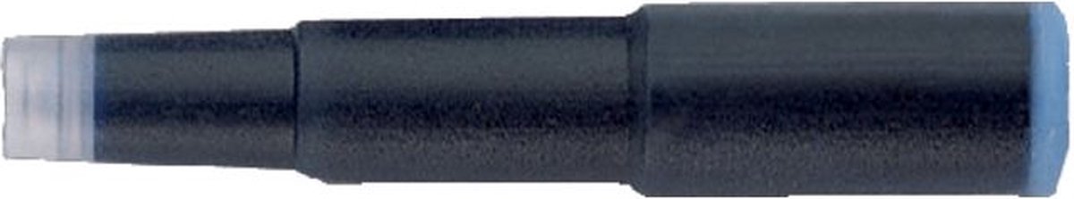 Inktpatroon cross blauw zwart | 6 stuks