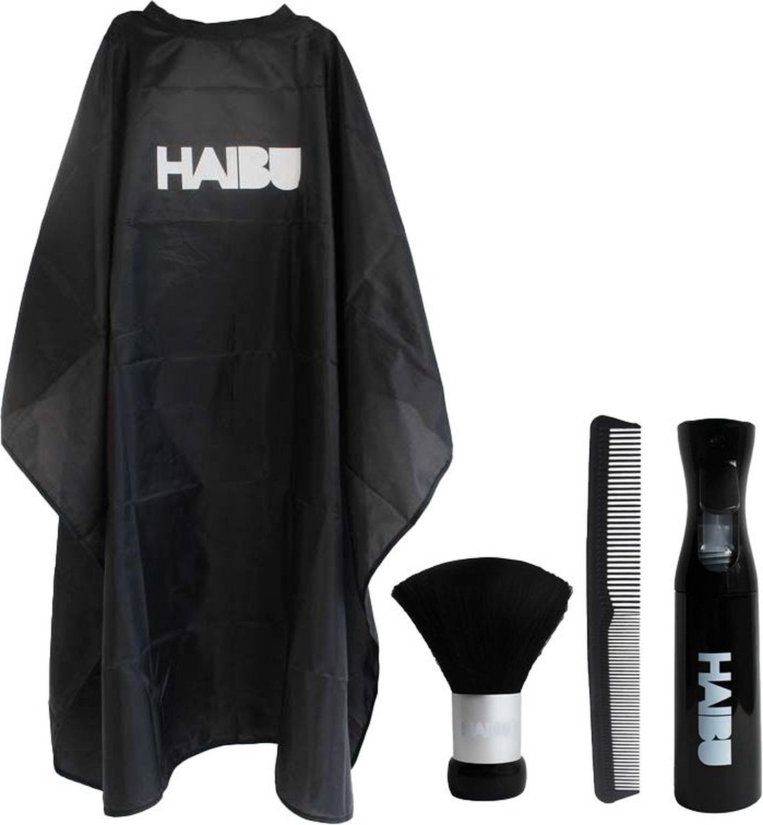 Haibu Essentials Knipkam + Waterspuit + Nekkwast + Kapmantel