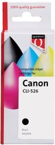 Inktcartridge quantore canon cli-526 zwart | 1 stuk | 35 stuks