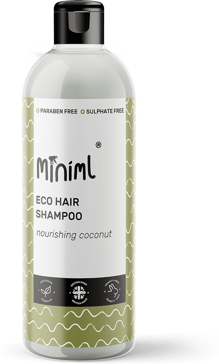 Miniml Haar Shampoo Voedende Kokosnoot - 500ML