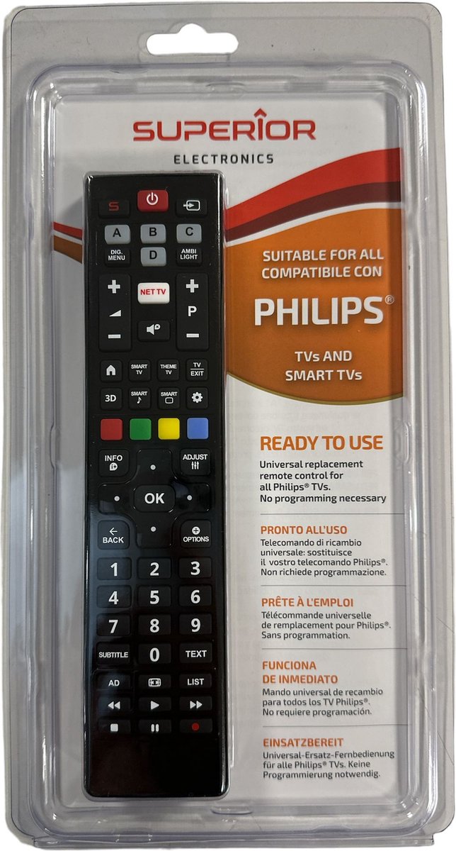 Engel Axil MD0030 afstandsbediening - universeel - Philips
