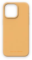 iDeal of Sweden Silicone Case met magnetische ring iPhone 15 Pro Max Apricot