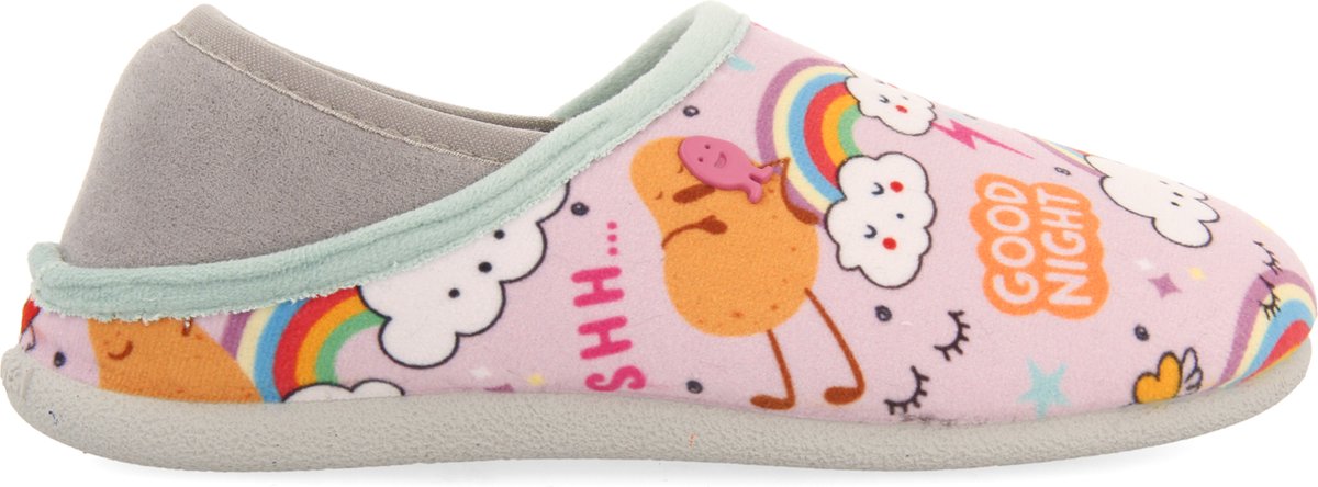 Hot Potatoes Ancrum Sloffen Dames Junior - Pink - Maat 38