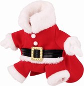Costume De Noël Pour Chien Et Chat - Déguisement Père Noël En Polaire Douce, Tailles S à XL, Pour Fêtes Et Photos