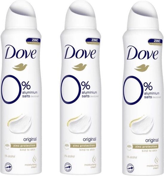 Dove Deo Spray Original 0 3 x 150 ml