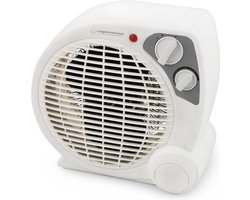 MOZY - Luchtverwarmer Mojave - Heater - Wit - 3 Standen - 2000W - Ventilatorkachel - Warme en Koude lucht - Warme Kachel - Infrarood - Energiebesparing - Elektrische Kachel - Straalkachel - Energiezuinige Verwarming - Warme Lucht - Draagbaar