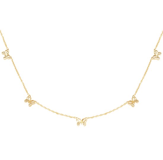 Ketting Butterfly - Yehwang - Ketting - One size - Goud