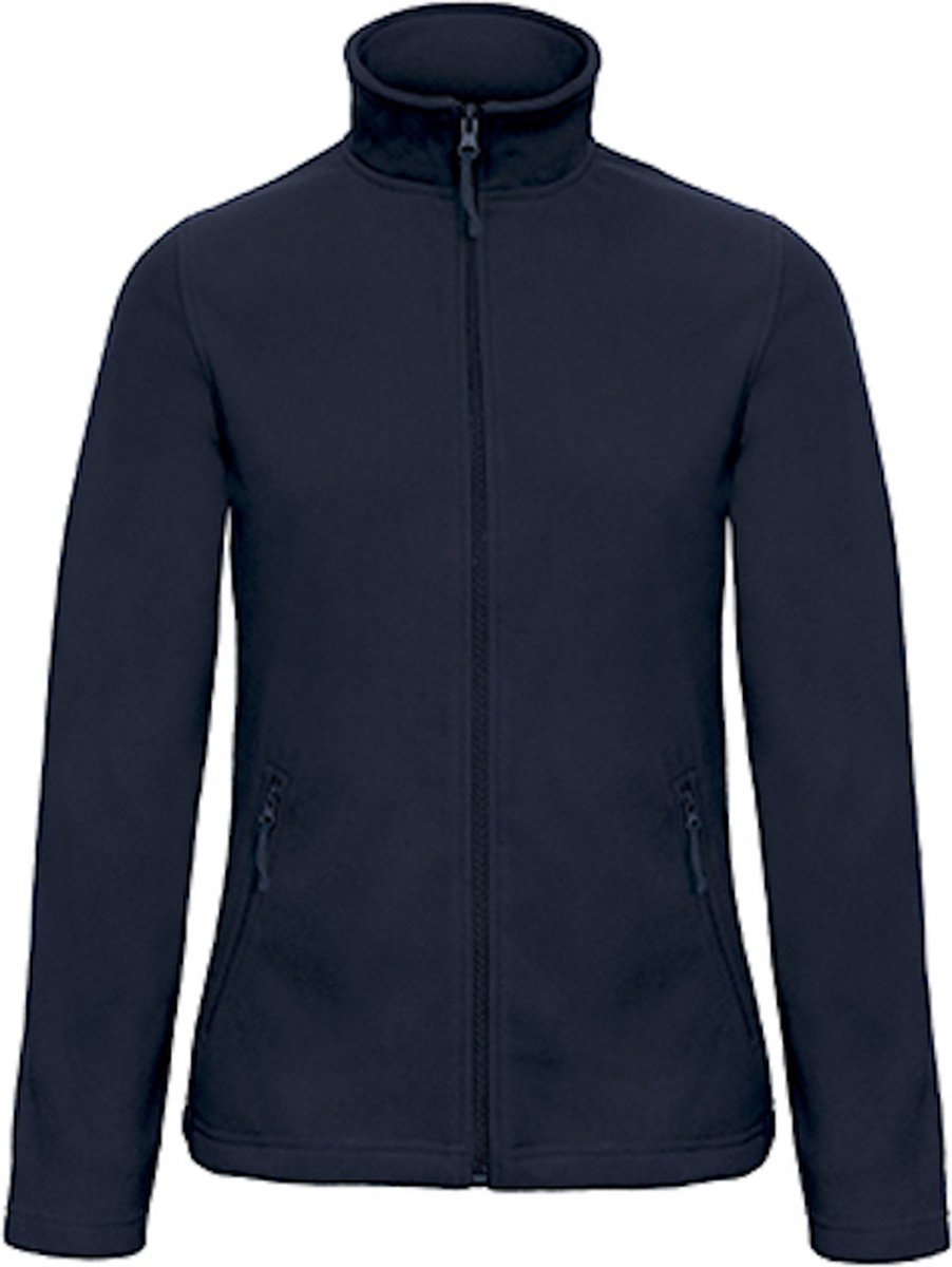 Fleecevest 'ID.501 Micro Fleece Full Zip' Dames Maat 3XL Donkerblauw
