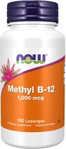 Now Foods Methyl B-12 - 1000 mcg - 100 Zuigtabletten