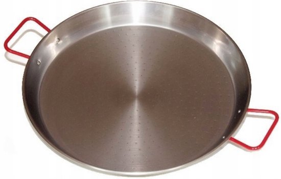 PAELLA PAN WOK, GEPOLIJST STAAL, 40CM