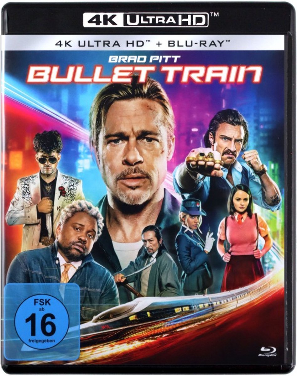 Bullet Train [Blu-Ray 4K]+[Blu-Ray]-